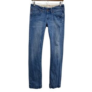 AG Adriano Goldschmied Straight Leg Jeans - Medium Blue Wash